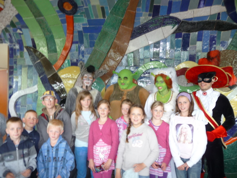 Zdjęcie z wyjazdu do Teatru Muzycznego w Gdyni na musical "Shrek"