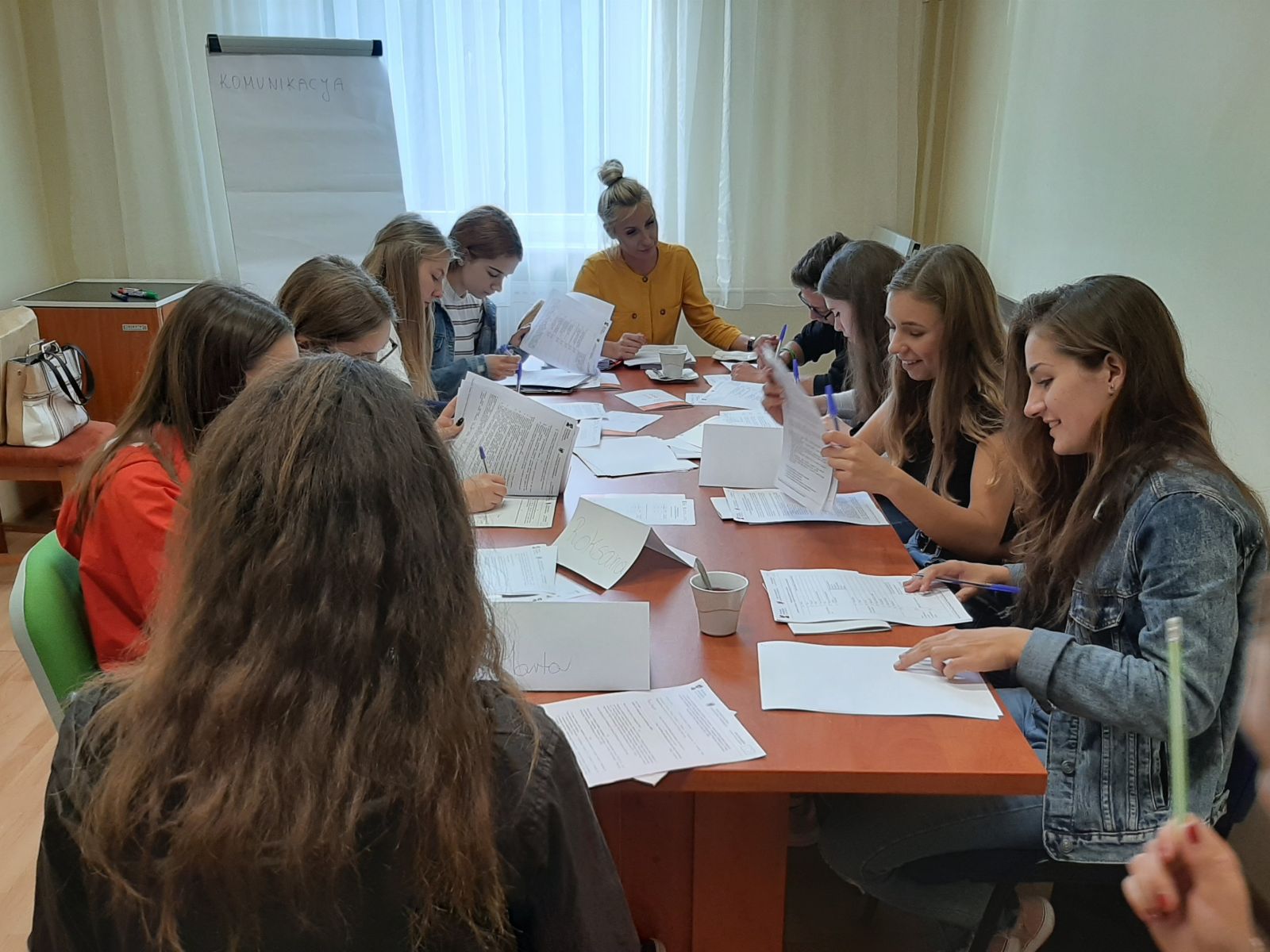 zdjęcie z warsztatów kompetencji społecznych