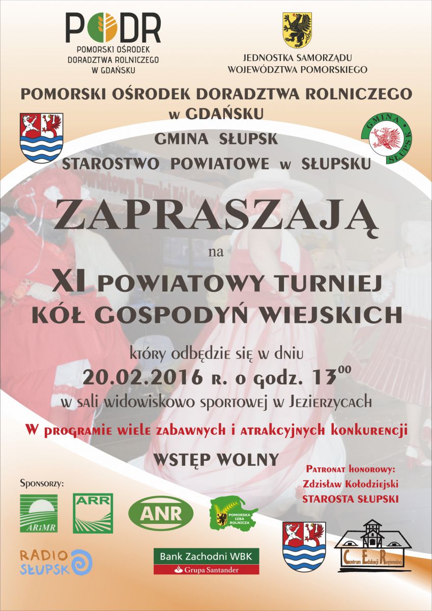 Plaka XI Powiatowy Turniej K&oacute;ł Gospodyń Wiejskich 