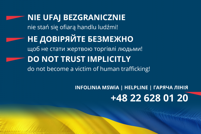 informacja - handel ludzmi