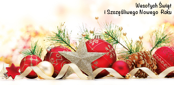 Zdjęcie z życzeniami świątecznymi 