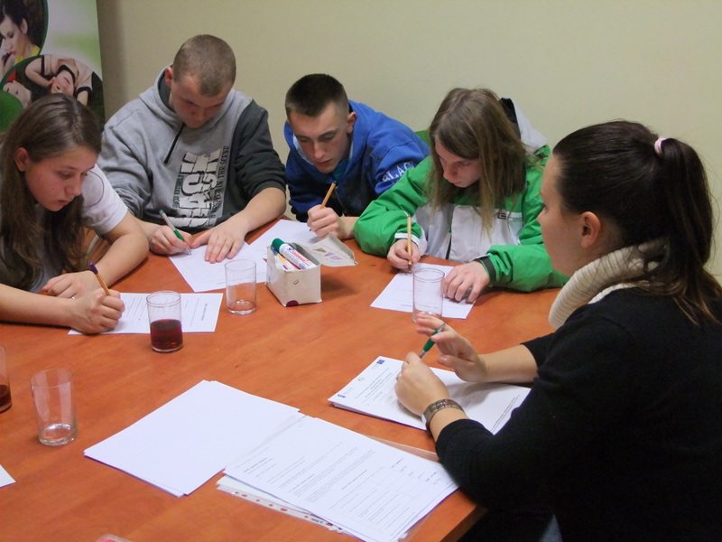 Zdjęcie z warsztatów edukacyjnych dla grupy projektowej objetej IPU