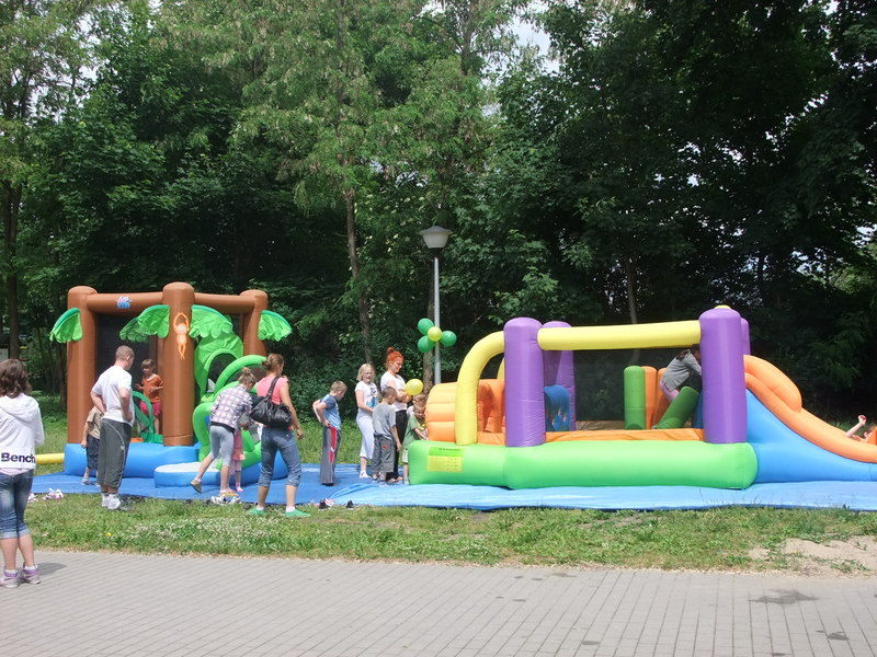 Zdjęcie z festynu integracyjnego dla rodzin zastępczych