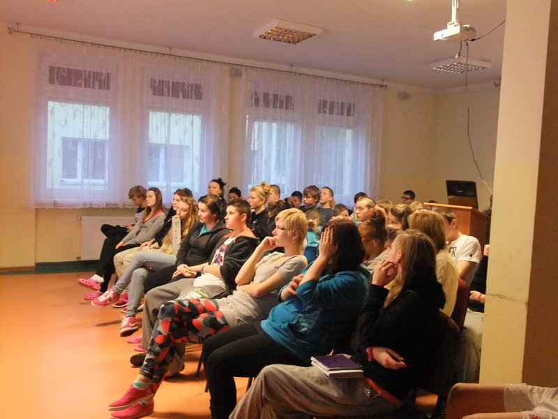 Zdjęcie ze spotkania z Panią psycholog