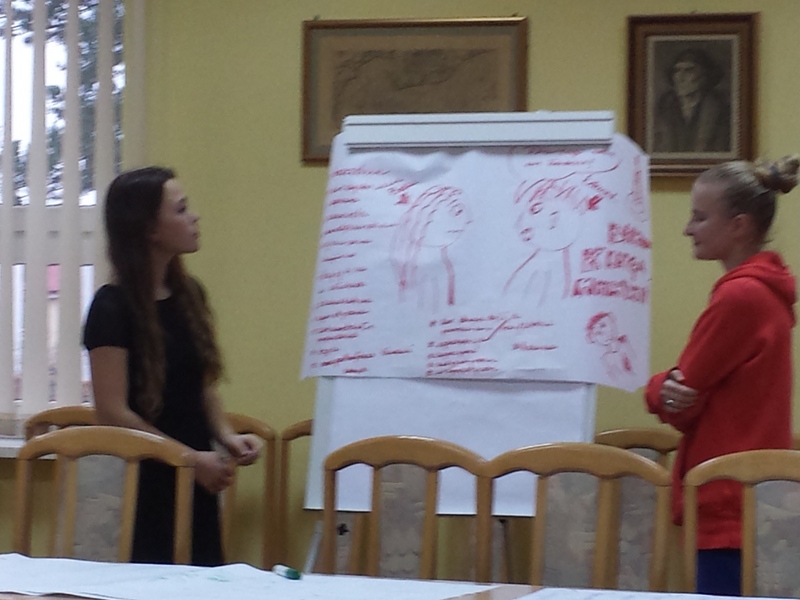 zdjęcie z warsztatu mediacyjnego - 2013 rok