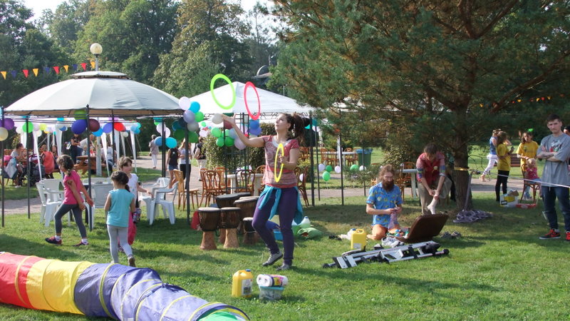 Zdjęcie z festynu rodzinnego organziowanego w Lubuczewie dnia 20.09.2014