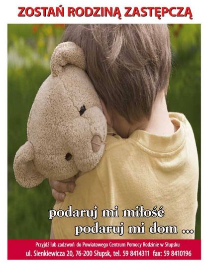 plakat z informacją