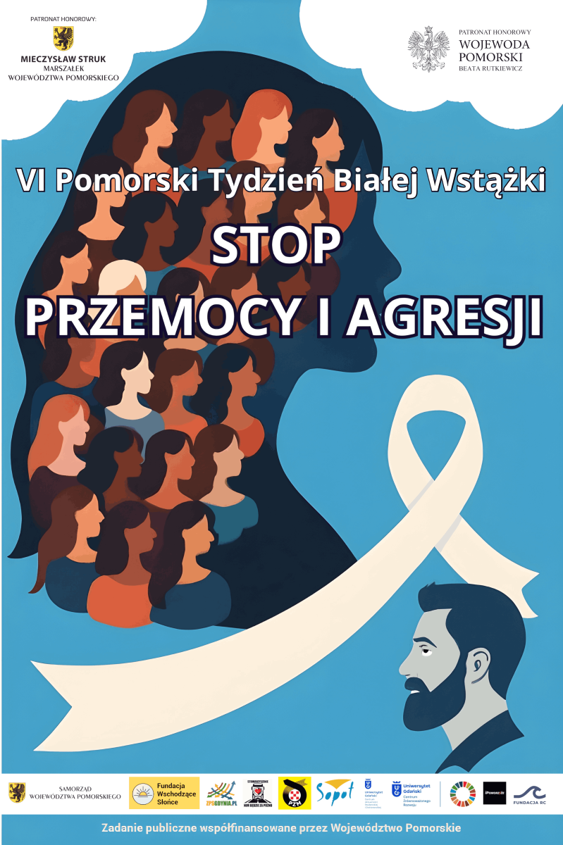 Plakat Tydzień białej wstążki