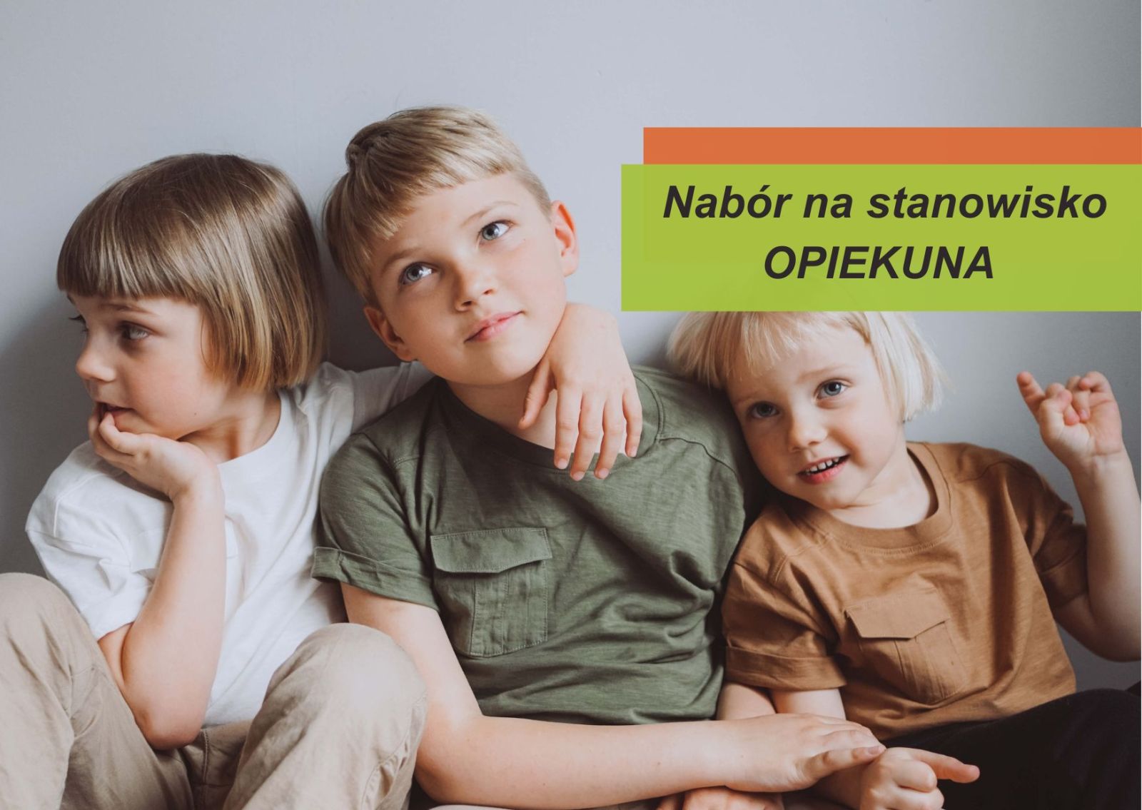 Zdjęcie: Nabór na stanowisko Opiekuna w ramach projektu UNICEF
