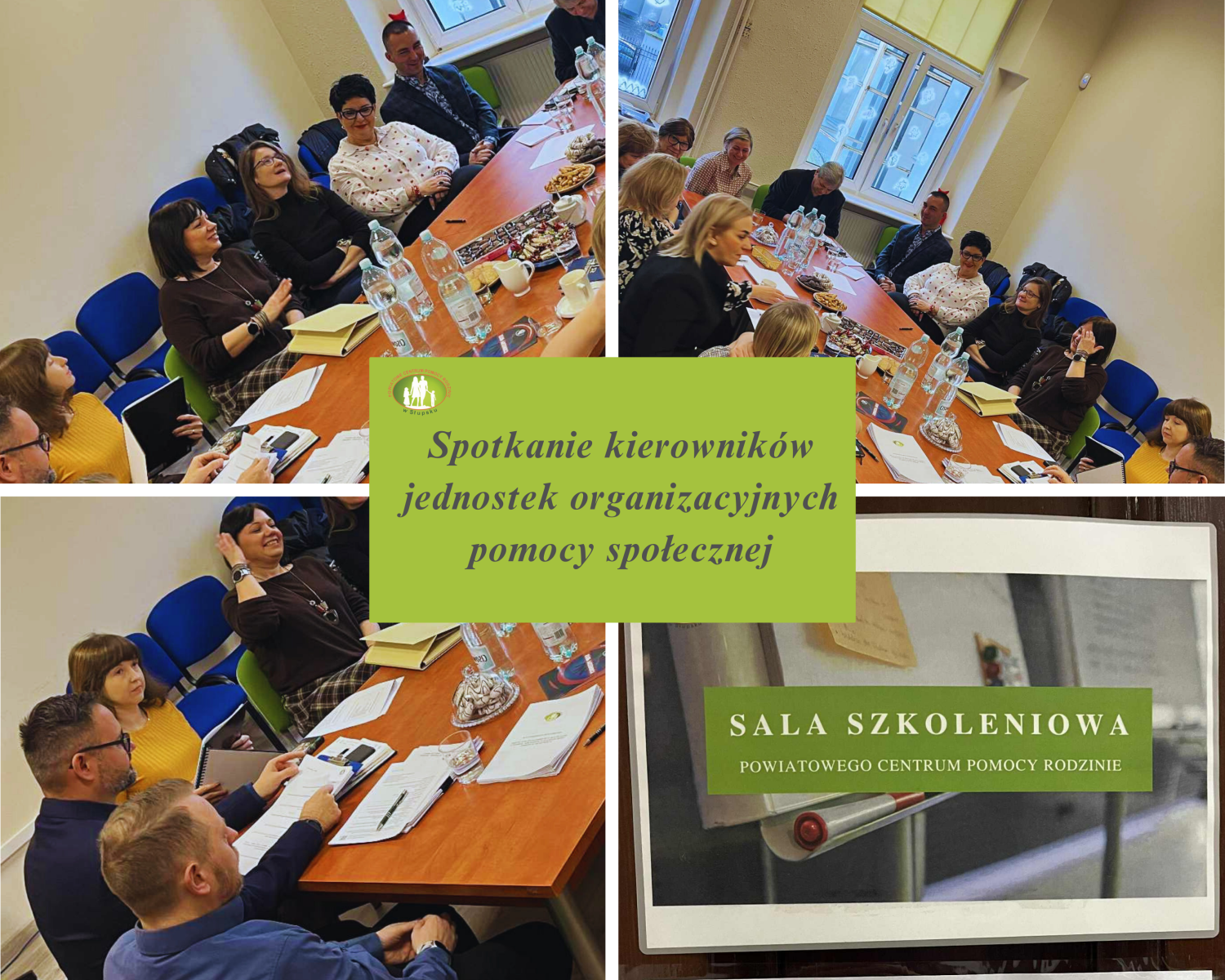 Zdjęcie: Spotkanie kierowników jednostek organizacyjnych pomocy społecznej z terenu Powiatu Słupskiego