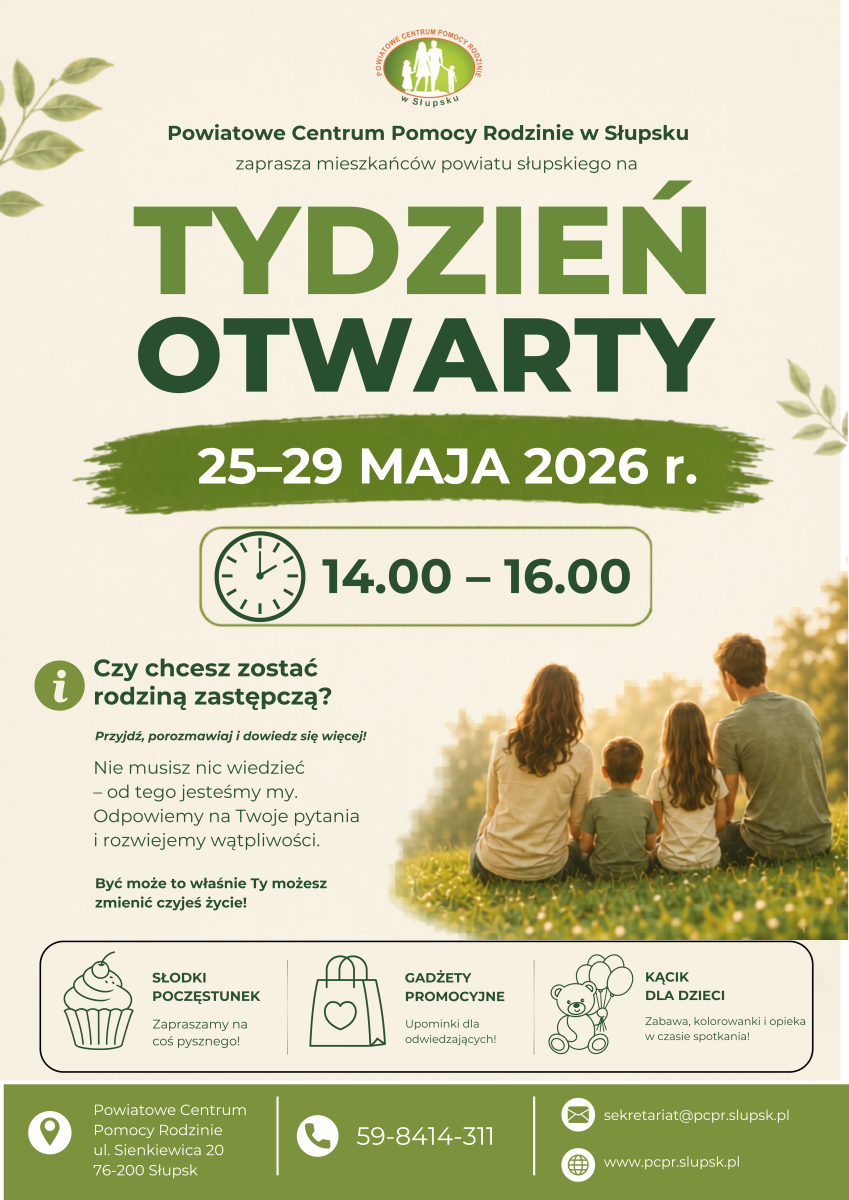 plakat dzień otwarty