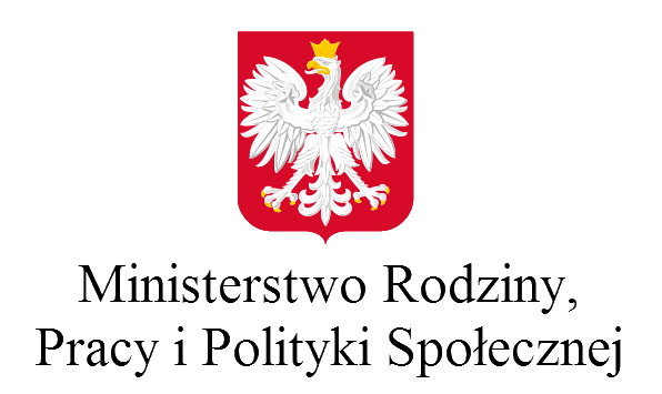 Logo: Ministerstwo Rodziny, Pracy i Polityki Społecznej