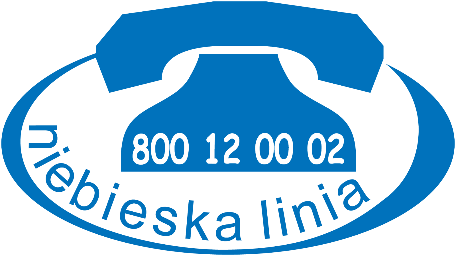 Logo: Niebieska linia